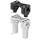 JM Risers 2" Bridge Clamp Black