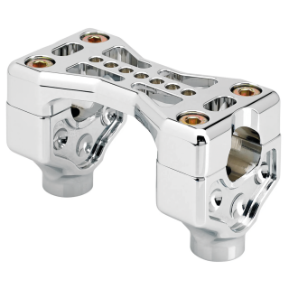 JM Risers 2" Bridge Clamp Chrome
