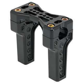 JM Risers 4" Bridge Clamp Black