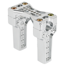 JM Risers 4" Bridge Clamp Chrome