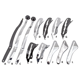 Shifter Lever/Bushing Kit Chrome BT36-54