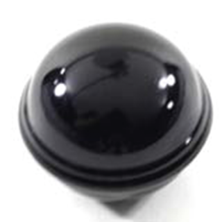 Small Black Shifter Knob 3/8" Thread