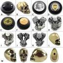 Small Black Shifter Knob 3/8" Thread