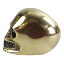 Brass Skull Style Shifter Knob 3/8" Thre