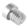 JM Brake Lever Piston Actuator Silver