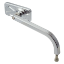 JM Mirror No. 1 Solid Long RH Chrome