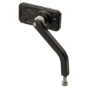 JM Mirror No. 1 Solid Short RH Black