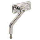 JM Mirror No. 1 Solid Short LH Chrome