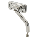 JM Mirror No. 1 Solid Short RH Chrome