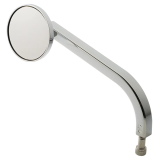 JM Mirror No. 2 Solid Long LH Chrome