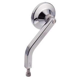 JM Mirror No. 2 Solid Short LH Chrome