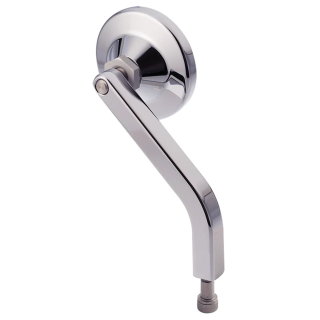JM Mirror No. 2 Solid Short RH Chrome