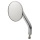 JM Mirror No. 7 Solid Short LH Chrome