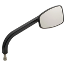 JM Mirror No. 8 Solid Long RH Black