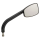 JM Mirror No. 8 Solid Long RH Black