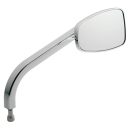 JM Mirror No. 8 Solid Long RH Chrome
