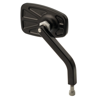 JM Mirror No. 8 Solid Short RH Black