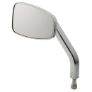 JM Mirror No. 8 Solid Short LH Chrome