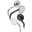 JM Mirror Viewtech 7 Long LH Chrome