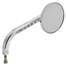 JM Mirror Viewtech 7 Long RH Chrome