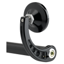JM Bar-End Mirror 2-1/4" Stem C Black