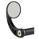 JM Bar-End Mirror 2-1/4" Stem C Black