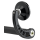 JM Bar-End Mirror 2-1/4" Stem C Black