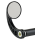 JM Bar-End Mirror 2-1/4" Stem C Black