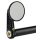 JM Bar-End Mirror 2-1/4" Stem D Black