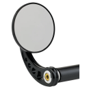 JM Bar-End Mirror 3-1/4" Stem C Black