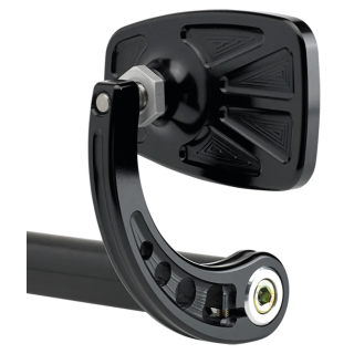 JM Bar-End Mirror Cafe Stem C Black