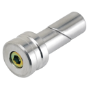 JM Bar-End Adapter 7/8" Fat Bars Silver