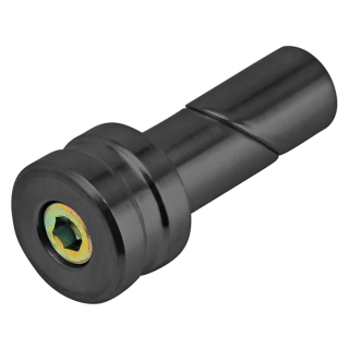 JM Bar-End Adapter 7/8" Fat Bars Black