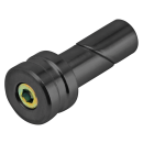 JM Bar-End Adapter 7/8" Fat Bars Black