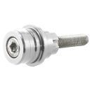 JM Bar-End Adapter Silver Bobber18-Up