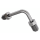 Brake line conn. pipe 90 degr. short SS