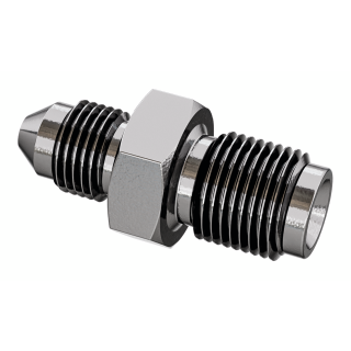 Adaptor 7/16-24 female : AN-3 male inox