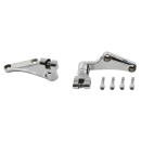 Rear Footpeg Mounts Chrome FXST86-06