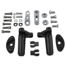 PA adjustable peg Mounts Black ST00-17