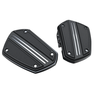 Ciro Rail floorboards black w/o mounts