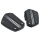Ciro Rail floorboards black w/o mounts