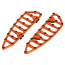 NESS MX FLOORBOARDS ORANGE FLH/T80-up