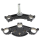 Triple tree set 49mm FXDWG06-07 chrome