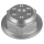 JM Steering Stem Nut Silver Indian 14-Up