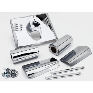Fork Cover Kit Chrome FLST86-17