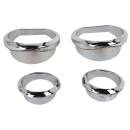 Gauge Trim Kit Chrome FLH14-22