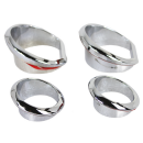 Gauge Trim Kit Chrome FLH14-22