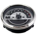 5" Speedo/Tachometer Silver KMH/MPH