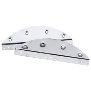 Stainless Saddlebag Plates HD36-57