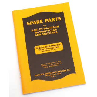 Spare Parts Catalog Twin Models 22-28